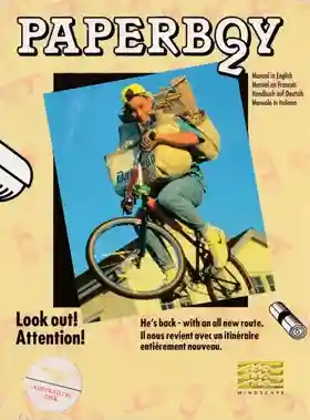 Paperboy 2 (UK) (1991)-Amstrad CPC